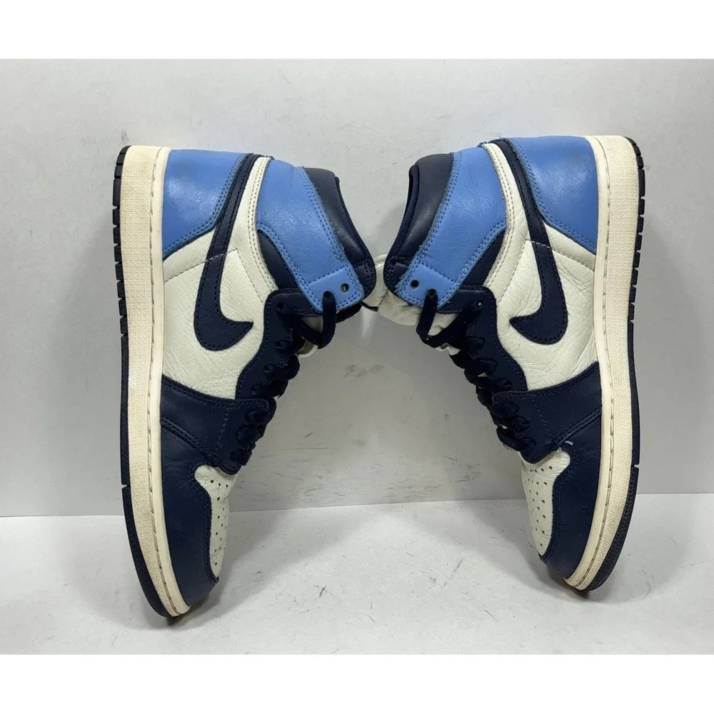 Jordan 1 Retro OG‎ High Obsidian UNC 2019 555088-140 Men's Size 8 Shoes
